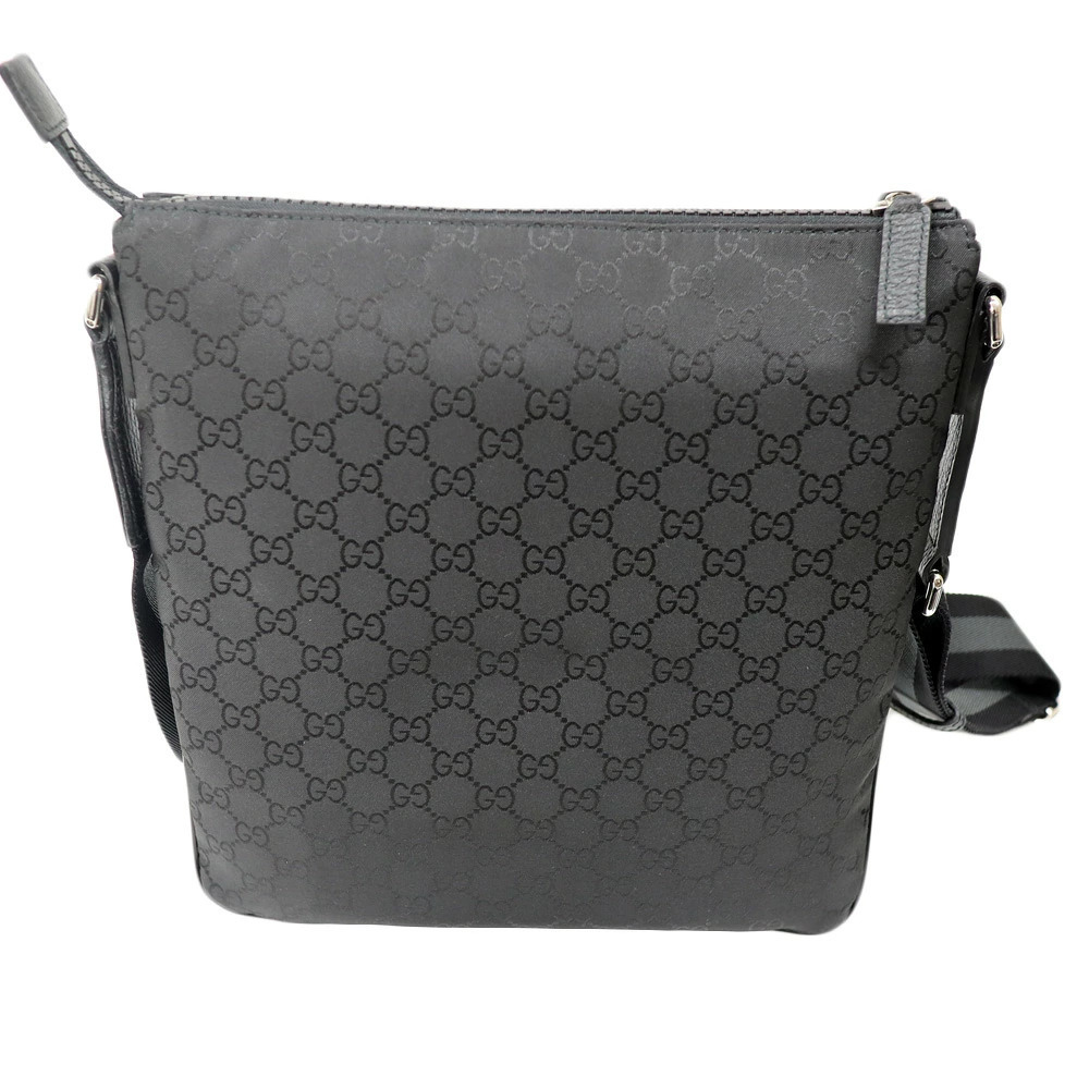 Gucci Crossbody Black GG Messenger Bag Shoulder